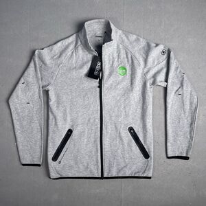 Ogio Endurance Full Zip Mock Neck‎ Jacket Men Small Gray Long Sleeve Athletic